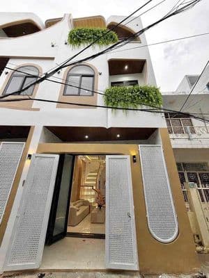 Nhà 3 tầng mới kiệt 3m phan thanh - 4pn fullnt