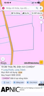 Đất sân vườn - cổng chính sân bay quốc tế Long thành