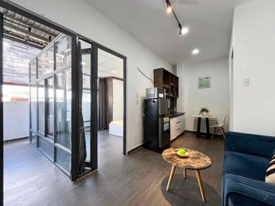 Chỉ với 7tr5 có ngay căn ban công, 1pn tách bếp tại chợ bến thành
