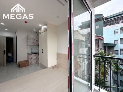 Cho thuê căn hộ studio full nội thất - ban công ngay 260 cầu giấy