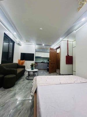 Cho thuê căn hộ studio 35m phố lý sơn, thượng thanh