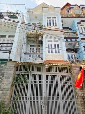 Cho thuê nhà vườn lài 4 x 20 m đúc 3 lầu . nhà có 4 pn , 4 wc .