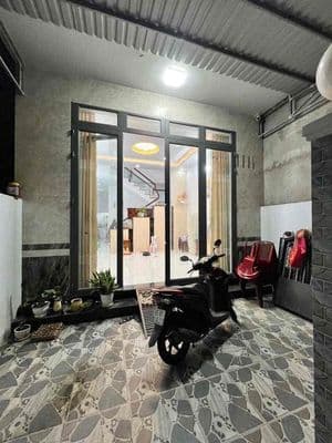 Cho thuê nhà trệt lầu đường d16 kdc hồng loan