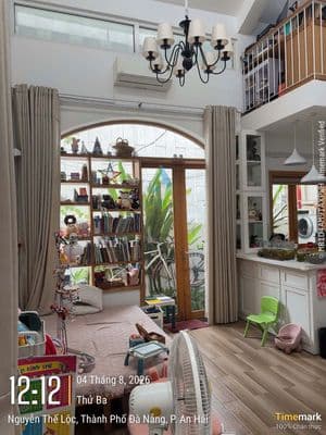 Cho thuê nhà 2 tầng 2 phòng ngủ kiệt nguyễn thế lộc,sơn trà