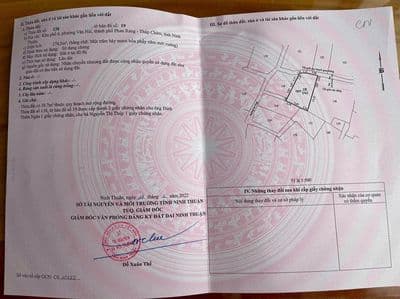 Bán Đất Ninh Thuận - Văn Hải 174,5m2 (sổ riêng-đường bê tông)