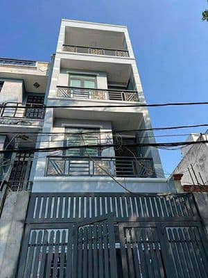 Cho thuê nhà 3 lầu mới đẹp hẻm 5m phường thới an quận 12