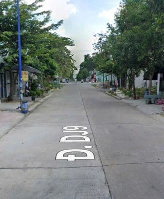 bán nhà mặt tiền đường DJ9 P Bến Cát Bình Dương