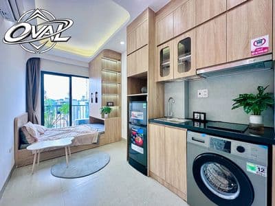 Căn hộ ban công rộng 35m2 - full nội thất - ngay emart phan huy ích