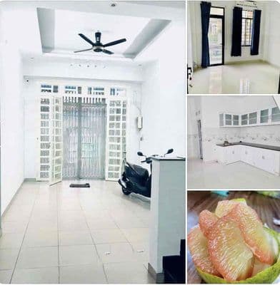 Nhà đẹp, 1 trệt 1 lầu + 1 lửng & sân thượng 2p. ngủ 2m. lạnh ok