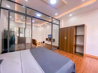 Cho Thuê CH 1 Phòng Ngủ Tách Bếp Trung Tâm Bình Thạnh