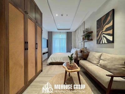 Studio ban công - đủ nội thất - trống sẳn nhà mới ngay pandora