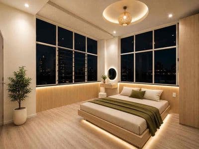 2 phòng ngủ full nội thất ngay cvpm quang trung - đh fpt -hoa sen-vov