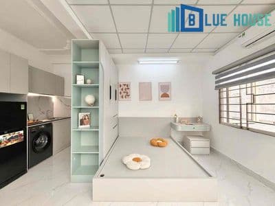 CĂN HỘ dịch vụ, cửa sổ to THOÁNG MÁT, TIỆN NGHI