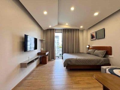 Căn hộ ban công tách bếp full nội thất nguyễn cửu vân, bình thạnh