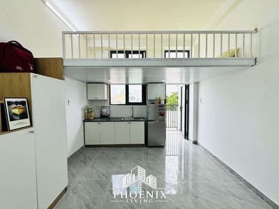 Phòng duplex có gác - trung tâm quận 12 - có bancol siêu mát mẻ to