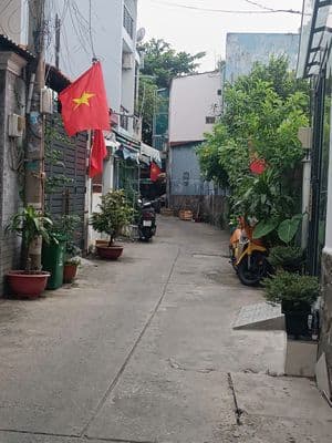 Nhà hẻm 4m Thông Phường Tân Thành_Tân Phú, 1 lầu, DT: 4,5x13m, 1 lầu