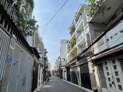 Nhà hẽm xe tải thông - ngang 6,3m gần emart phan huy ích- 6tỷ38