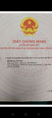 gia đình cần bán đất phường Mỹ Phước