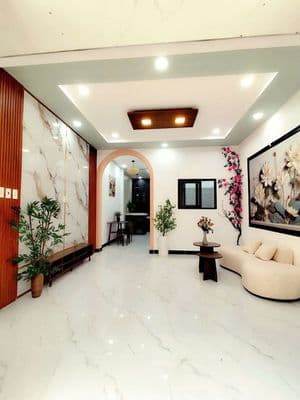 Nhà Đẹp 2 Tầng 3PN Hẻm 4M Sổ Vuông Đẹp