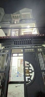 nhà sơn mới .4×16 đúc 3 lầu .liên khu 5-6 bình tân hẻm 7m thông