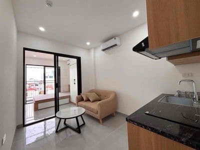 Studio tách bếp full nội thất giá sieu hạt rẻ trống sẵn ở liền