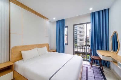 Cho thuê căn hộ 1pn mới đường Trần bạch đằng, quận ngũ hành sơn, Biển