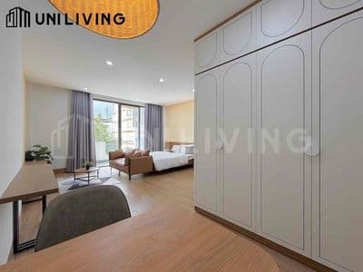 Cho thuê căn hộ 1 phòng ngủ lớn-ban công thoáng-cho pet, nội thất full
