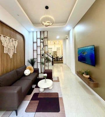 Full nội thất trệt 2 lầu 4pn 4wc chiến thắng p9 phú nhuận