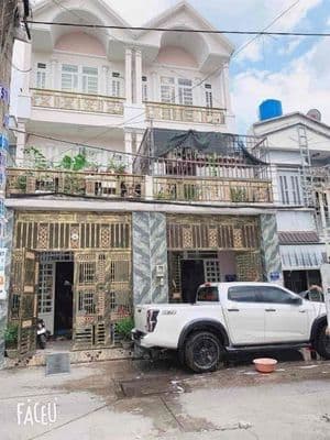 Cho thuê nhà Tân Chánh hiệp Q12 2lầu 192m 2lầu 4PN 3wc hxh 9tr đẹp mới