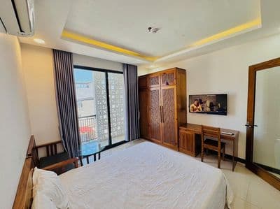 Căn hộ 1 phòng ngủ - có ban công - gần biển mỹ khê