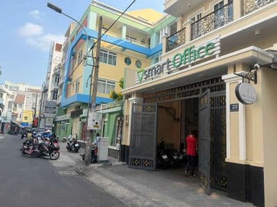 Cho thuê toà nhà văn phòng mặt tiền ngày đường hoàng việt tân bình