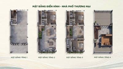 Nhà phố liền kề trung tâm thương mại sense festi tỉnh vĩnh long