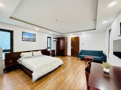 Căn hộ full nội thất nằm khu phố Hàn cho thuê lâu dài