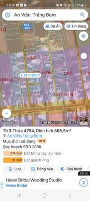 Bán đất an viễn (trảng bom) gần khu công nghiệp, nhà thờ