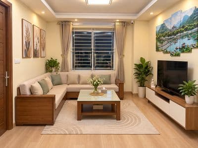 Thành phố giao lưu – 75m² – 2 ngủ 2 wc – view hồ – đủ đồ – 5,2 tỷ