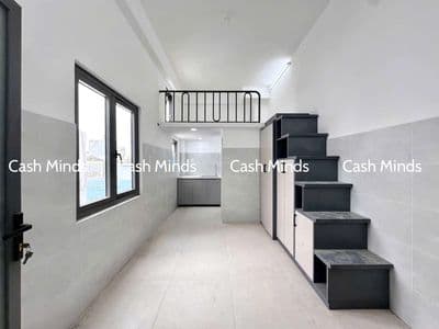 Mới xây phòng cực đẹp gác cao cửa sổ thoáng sát bà hom q6 cv phú lâm