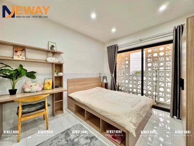 Cho thuê căn hộ chỉ tính điện nước - full nội thất - ban công