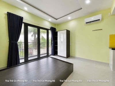 Cho thuê studio ban công siêu chill - full nội thất mới xây