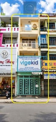Cho thuê nhà mặt tiền Tân Hương 74m2, 4 tầng, 25 triệu - Cạnh ngã tư