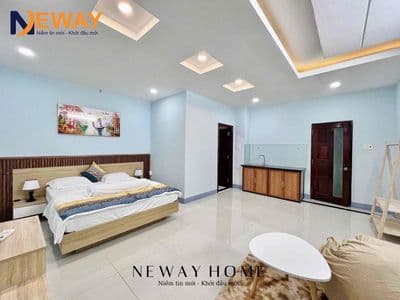 Cho thuê căn hộ full nội thất - 40m2 - ngay ngã 4 bốn xã - cao cấp
