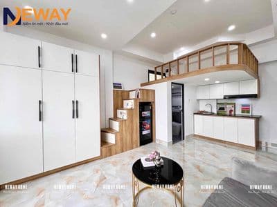 Căn Hộ Dịch Vụ Cao Cấp Mới - Full NT Máy giặt riêng - Ngay Ngã Tư 4 Xã