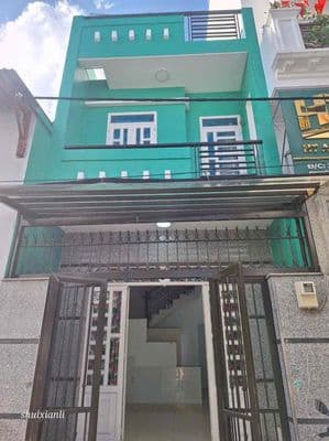 Nhà mới - liên khu 5-6 ( 4x12M ) 2 phòng ngủ