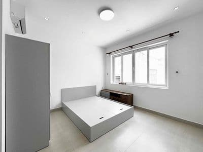 Studio cửa sổ lớn full nội thất máy giặt riêng