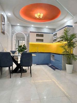 Nhà mới bình tân giáp tân phú, dt 4x21m 1 trệt 2 lầu 4pn 4wc