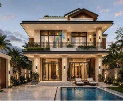 Cho thuê villa 6 phòng ngủ