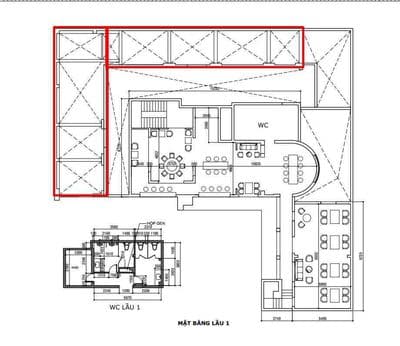 cho share mặt tiền ngang 7m x 25m và 4m x 16m