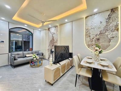 Nhỉnh 4tỷ - ngang 5m, ngay tân sơn - nhà mới full nt - sổ hoàn công