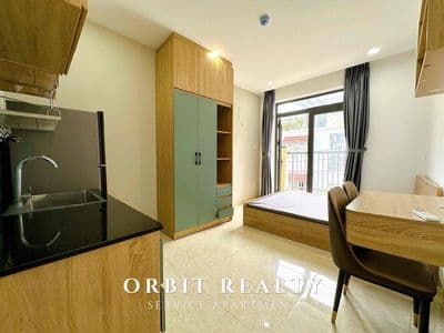Cho thuê CH Studio full nội thất - ban công tại Bình thạnh
