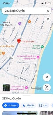 Bán đất kiệt ô tô đường Ngô Quyền, Mân Thái, Sơn Trà, giá 4 tỷ 2 Tl