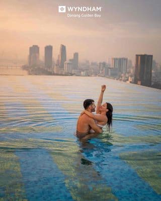 cho thuê căn hộ Goldenbay , 1 phòng ngủ , hồ vơi vô cực , nội thất 5*